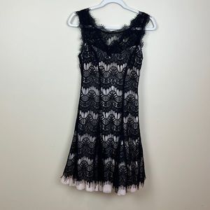 Established 1962 Black Lace Dress Sz 4